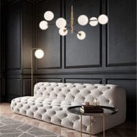 Lustră cu globuri Nova Luce Vitra G9 8x5