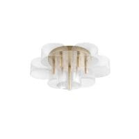 Plafonieră LED aurie Nova Luce Gatlin 41W