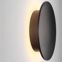 Aplică exterior neagră 16W diametrul 30 Nova Luce Cooper
