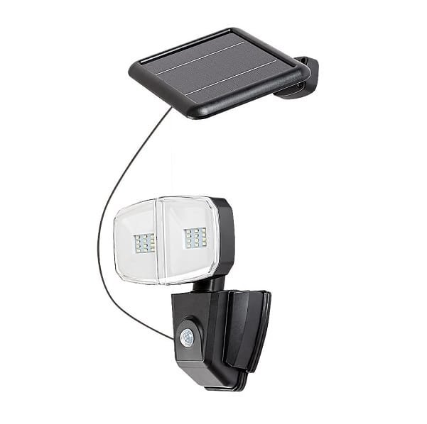 Aplică solară pentru terasă sau casă LED cu senzor de mișcare Rabalux Zlarin 12W IP44 4000K