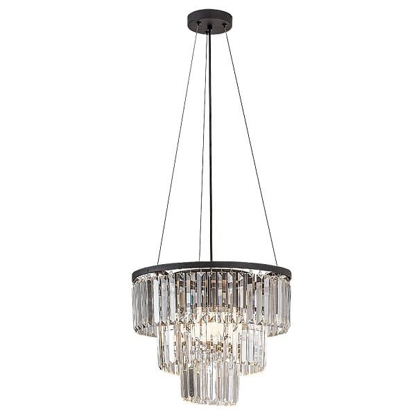 Candelabru din sticlă transparentă Rabalux Eloisa E27