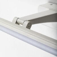 Lampă LED de perete pentru iluminat tablou Rabalux Nabil albă