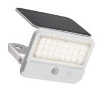 Lampă solară pentru exterior cu senzor de mișcare LED 7W IP54, albă, Rabalux Flaxton