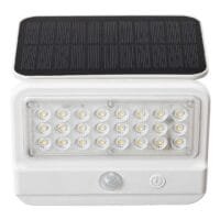 Lampă solară pentru exterior cu senzor de mișcare LED 7W IP54, albă, Rabalux Flaxton