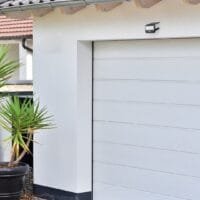 Lampă solară pentru exterior cu senzor de mișcare LED 7W IP54, neagră, Rabalux Flaxton
