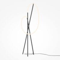 Lampadar LED Dimabil Maytoni Crochet 3000K 36W IP20 Negru