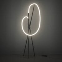 Lampadar LED Dimabil Maytoni Crochet 3000K 36W IP20 Negru