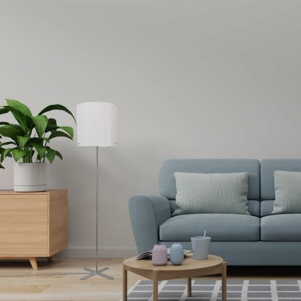 Lampadar argintiu Rabalux Izander E27 IP20