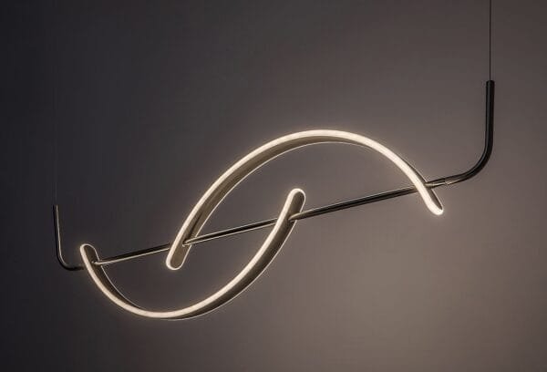 Lustră LED crom-satin Rabalux Jarnelle 35W 3000K