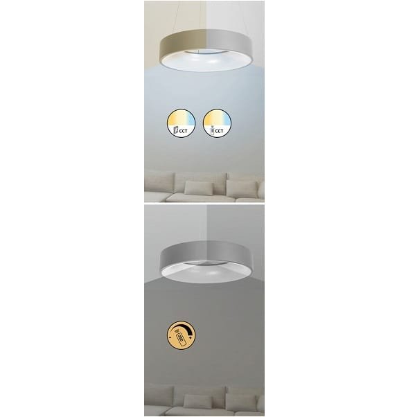 Lustră led cu telecomandă Rabalux Adeline 24W