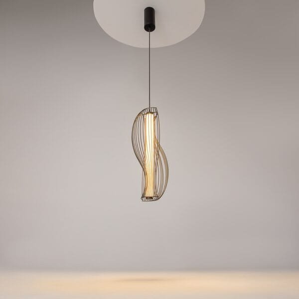 Pendul Maytoni Shadows of the past negru 20W 3000K IP20