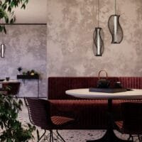 Pendul Maytoni Shadows of the past negru 20W 3000K IP20