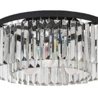 Plafonieră din sticlă transparentă Rabalux Eloisa E27 IP20