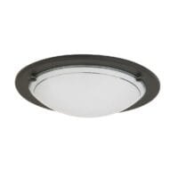 Plafonieră rotundă neagră Rabalux UFO E27