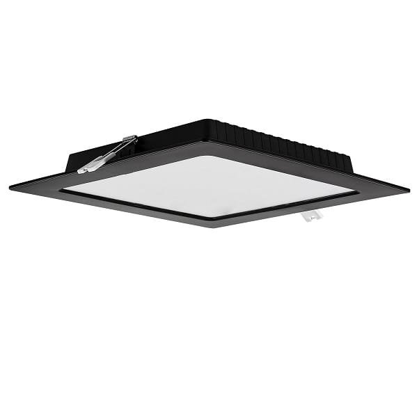 Spot LED încastrat pătrat minimalist Rabalux Shaun2 4000k 18W 22X22 cm