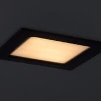 Spot LED pătrat Rabalux Shaun2 3000K 6W Negru