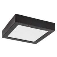 Spot LED pătrat Rabalux Shaun2 3000K 15W Negru 3.3 cm