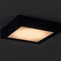 Spot LED pătrat Rabalux Shaun2 3000K 15W Negru 3.3 cm