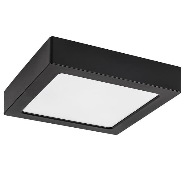 Spot LED pătrat Rabalux Shaun2 4000K 15W Negru 3.3 cm