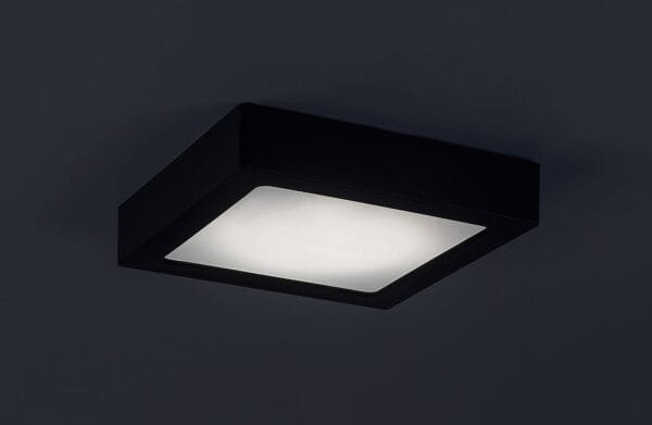Spot LED pătrat Rabalux Shaun2 4000K 15W Negru 3.3 cm