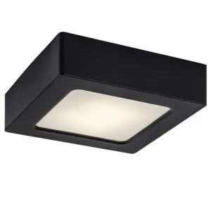 Spot LED pătrat Rabalux Shaun2 4000K 7W Negru 3.3 cm