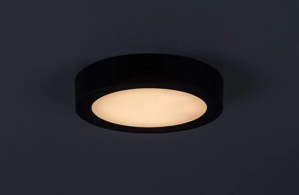 Spot LED rotund Rabalux Shaun2 3000k 15W negru 3.3cm