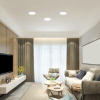 Spot LED rotund Rabalux Shaun2 3000k 3W Alb