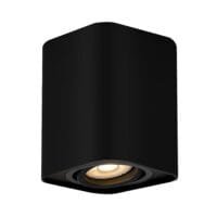 Spot aplicat negru mat dreptunghiular Rabalux Kobald GU10 IP20