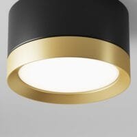 Spot auriu-negru Maytoni Hoop GX53 X 1 12W