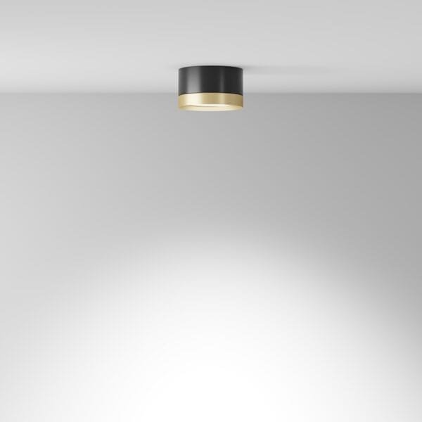 Spot auriu-negru Maytoni Hoop GX53 X 1 12W