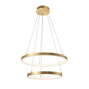Lustră aurie LED 65W 3000k Nova Luce Leon