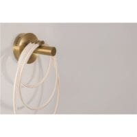 Lampă perete interior LED aurie, dimabilă 29.5W 3000k Nova Luce Cerelia
