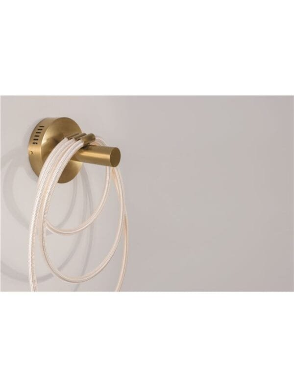 Lampă perete interior LED aurie, dimabilă 29.5W 3000k Nova Luce Cerelia