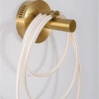 Lampă perete interior LED aurie, dimabilă 29.5W 3000k Nova Luce Cerelia