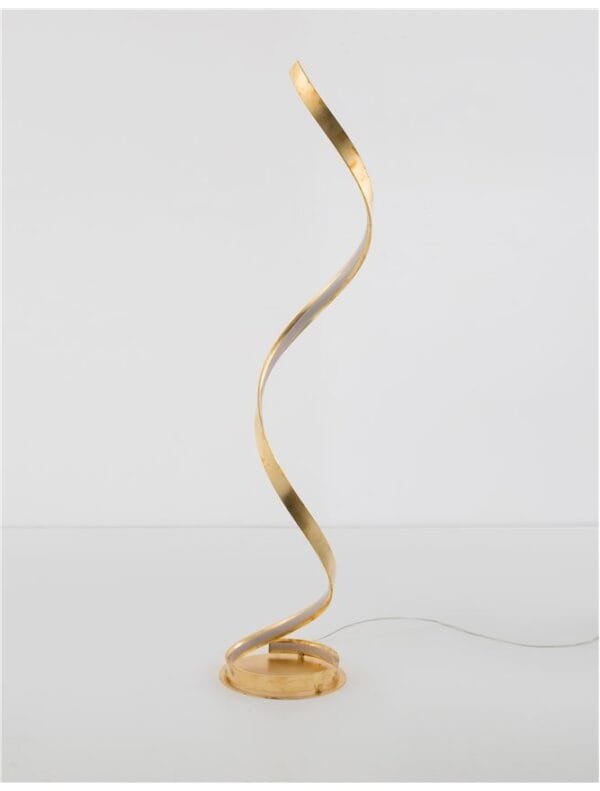 Lampadar auriu LED 28W 3000K Nova Luce Leon