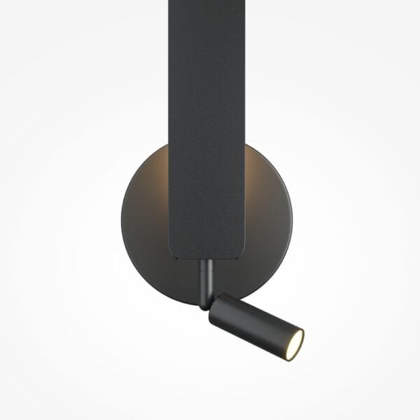 Aplica LED cu lumina ambientala si spot directionabil Maytoni Combo 10W negru