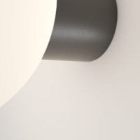 Aplică cu glob pentru exterior Maytoni Bold negru E27 cu grad de protecție 54