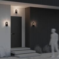 Aplică pentru perete exterior cu gratii Maytoni Candle 15W IP65