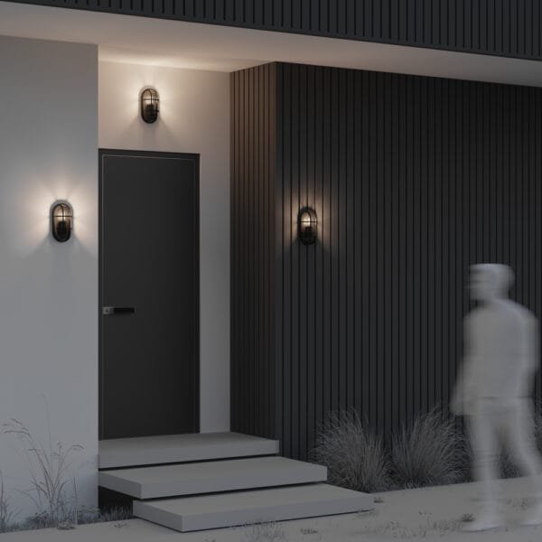 Aplică pentru perete exterior cu gratii Maytoni Candle 15W IP65