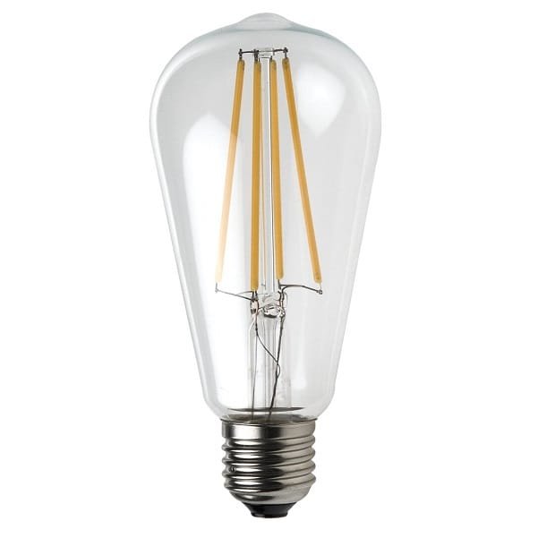 Bec LED E27 ST65 cu filament 10W 4000K (alb natural), 1230Lm RABALUX