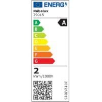 Bec LED cu filament 2W E27 G45 3000K (alb cald) Clasa A, 470Lm RABALUX