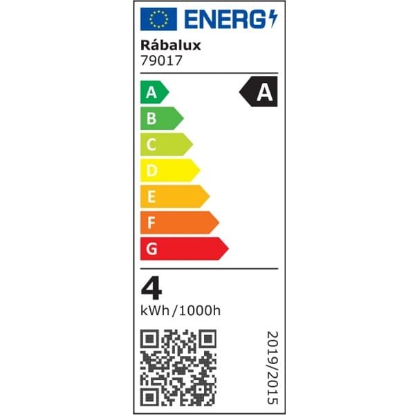  Bec LED cu filament 4W E27 A60 3000K (alb cald) High Lumen, 840Lm RABALUX
