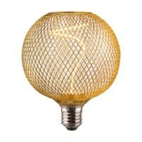 Bec LED decorativ cu filament 5W E27 G195 1800K (galben-auriu profund) 270Lm RABALUX