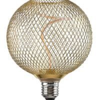 Bec LED decorativ cu filament 5W E27 G195 1800K (galben-auriu profund) 270Lm RABALUX