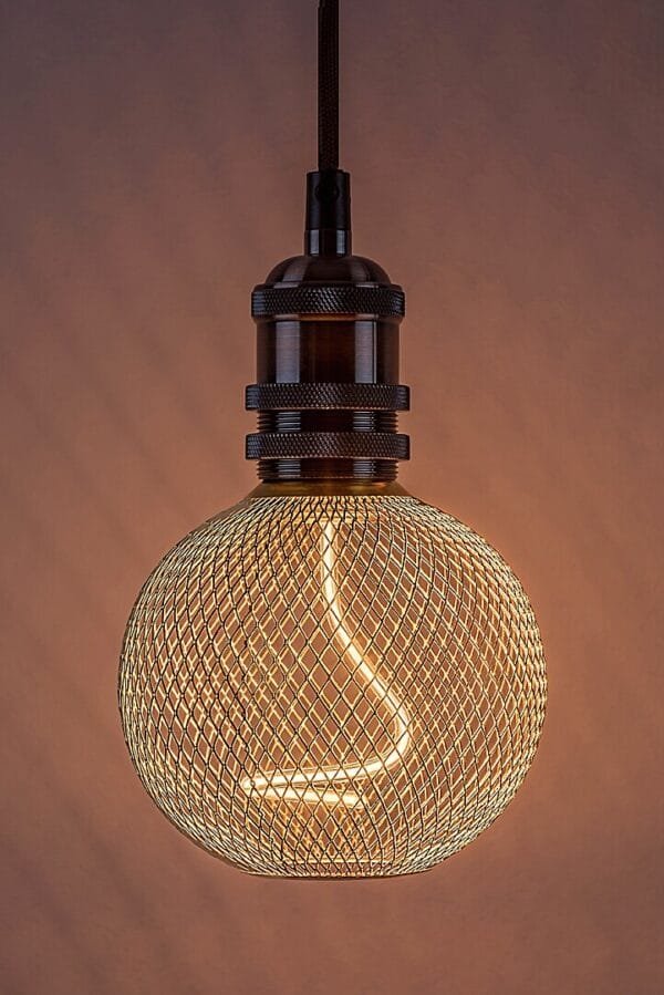 Bec LED decorativ cu filament 5W E27 G195 1800K (galben-auriu profund) 270Lm RABALUX