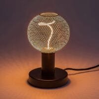 Bec LED decorativ cu filament 5W E27 G195 1800K (galben-auriu profund) 270Lm RABALUX