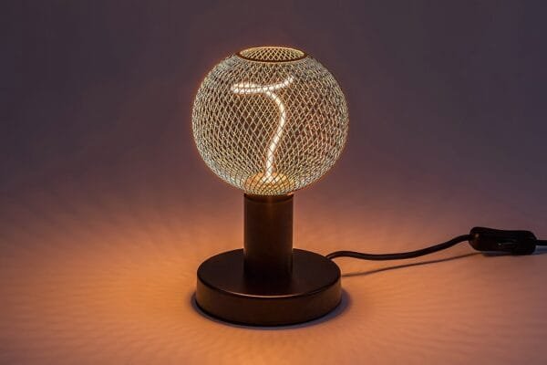 Bec LED decorativ cu filament 5W E27 G195 1800K (galben-auriu profund) 270Lm RABALUX