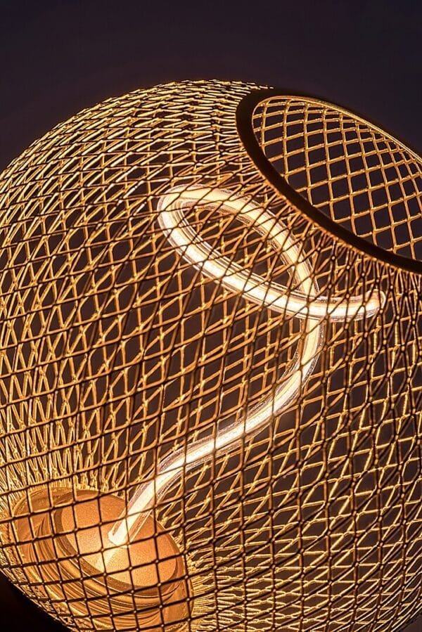 Bec LED decorativ cu filament 5W E27 G195 1800K (galben-auriu profund) 270Lm RABALUX