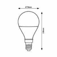 Bec SMD LED 22W E27 A70 4000K (alb natural) 2450Lm RABALUX