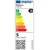 Bec SMD-LED 5W GU10 3000K Lumină Intensă 905LM, Clasa A de energie RABALUX